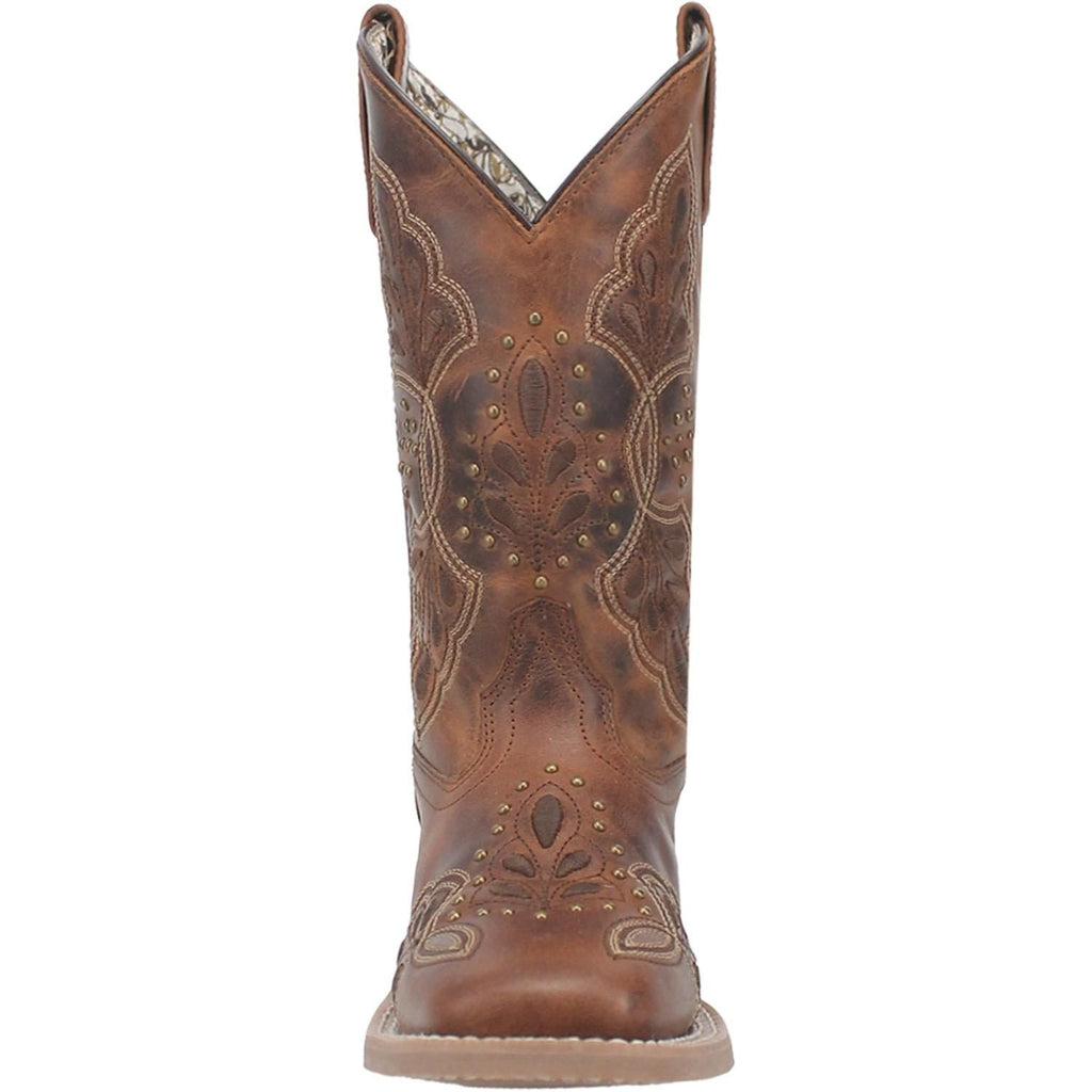 LAREDO Boots Laredo Women's Dionne Camel Leather Cowgirl Boots 5972