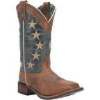 LAREDO Boots Laredo Women's Early Star Tan Leather Cowgirl Boots 5897
