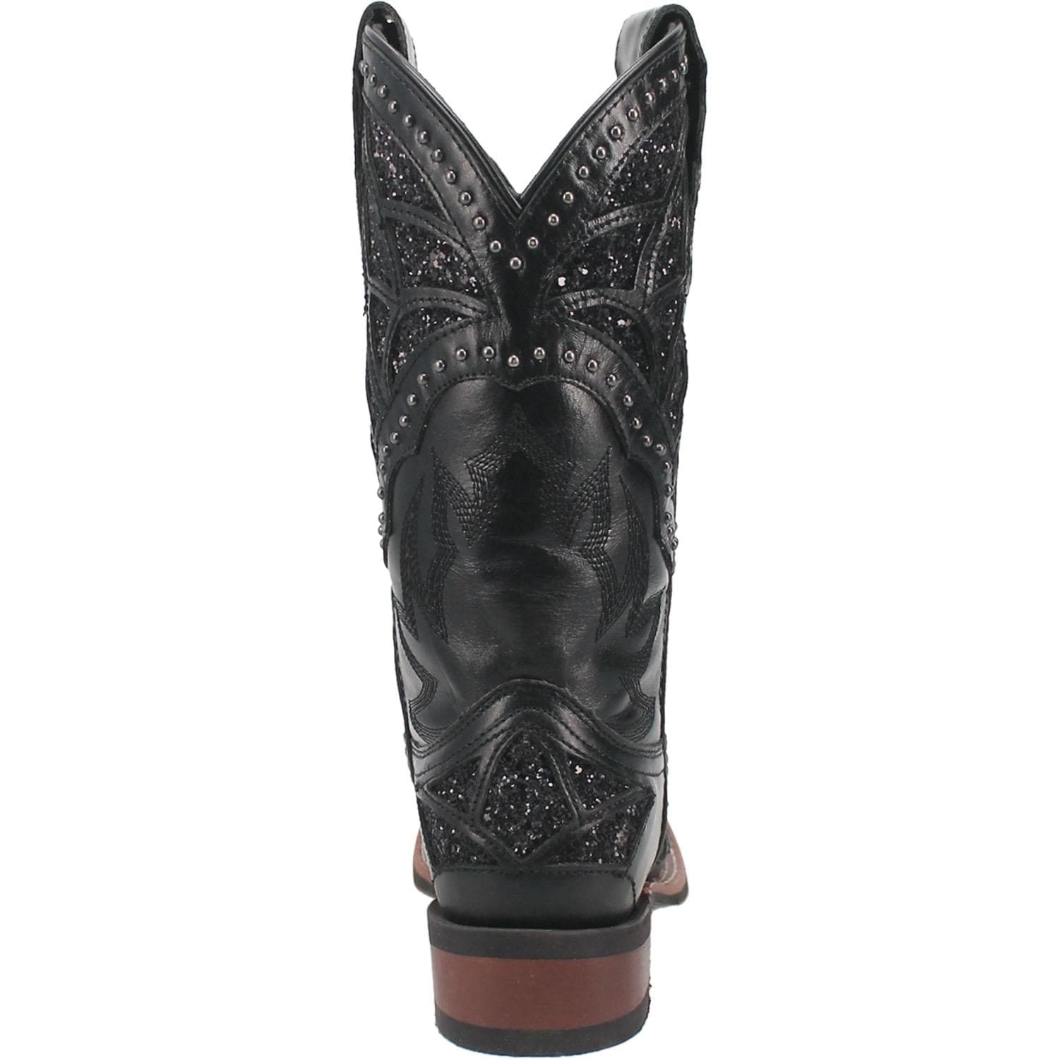 Laredo Women's Eternity Black Leather Cowgirl Boots 5970