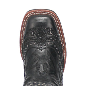 LAREDO Boots Laredo Women's Eternity Black Leather Cowgirl Boots 5970