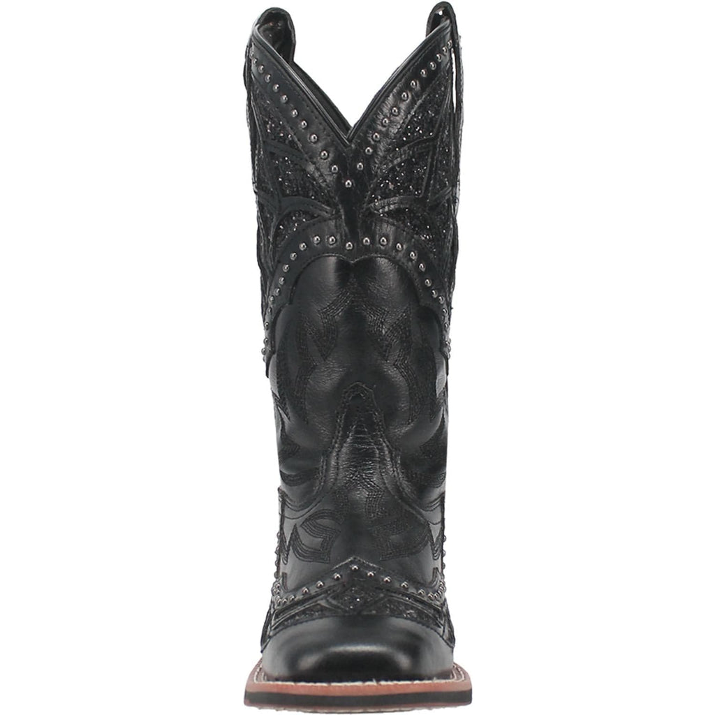 LAREDO Boots Laredo Women's Eternity Black Leather Cowgirl Boots 5970