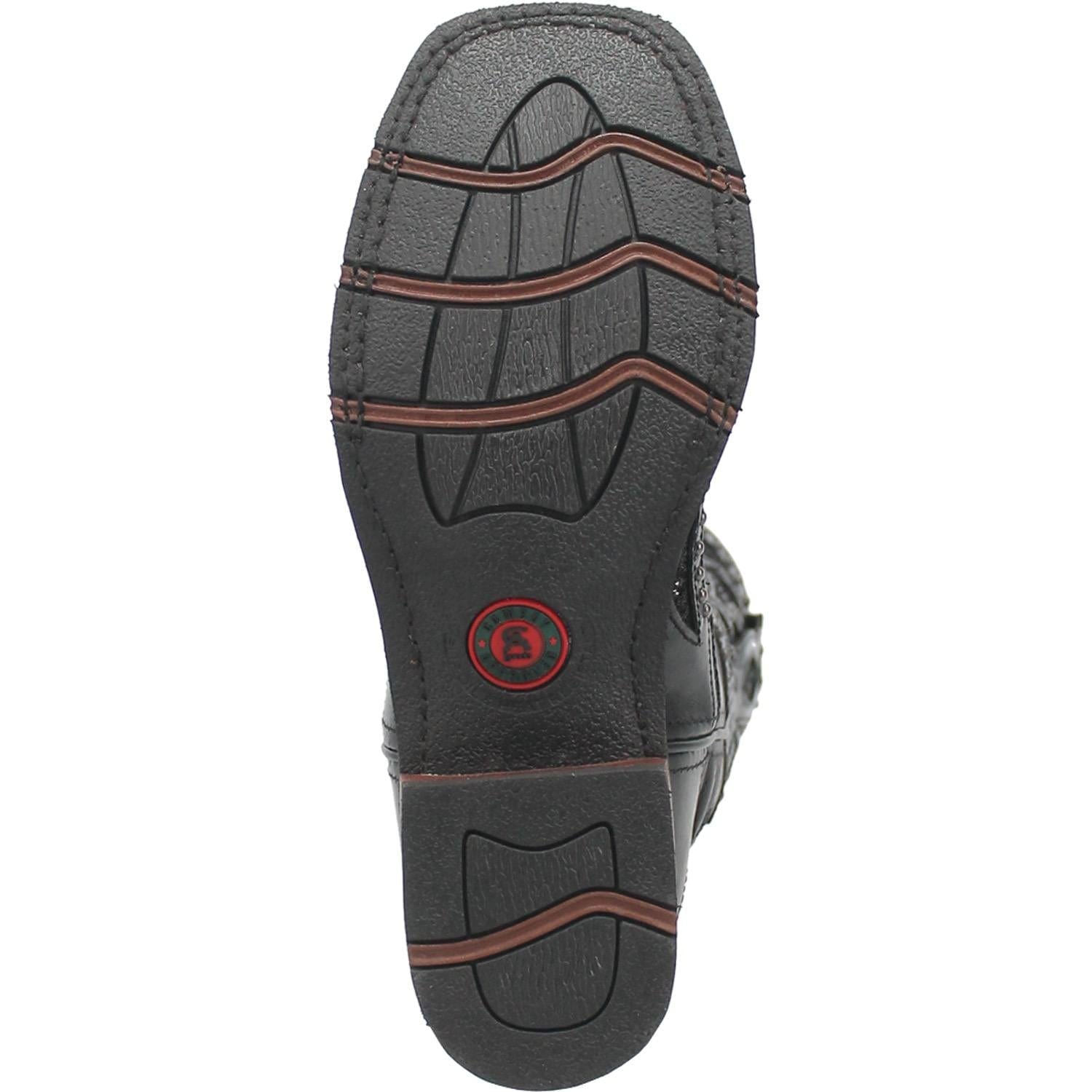 Laredo Women's Eternity Black Leather Cowgirl Boots 5970