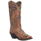 LAREDO Boots Laredo Women's Infinity Tan Snip Toe Western Boots 52423