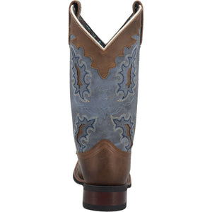 LAREDO Boots Laredo Women's Isla Brown Leather Cowgirl Boots 5666