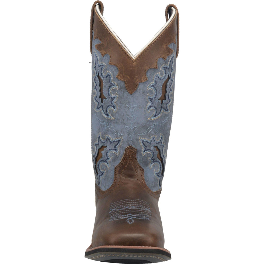 LAREDO Boots Laredo Women's Isla Brown Leather Cowgirl Boots 5666