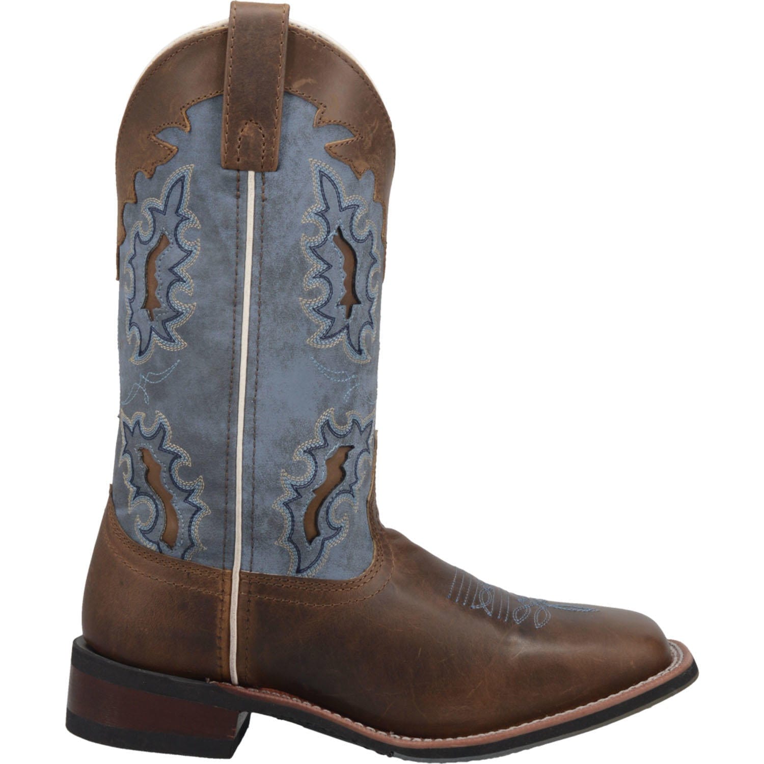 LAREDO Boots Laredo Women's Isla Brown Leather Cowgirl Boots 5666