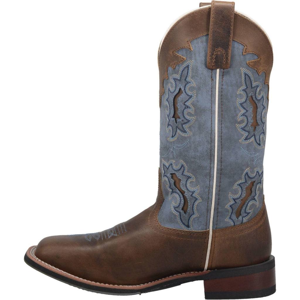 LAREDO Boots Laredo Women's Isla Brown Leather Cowgirl Boots 5666