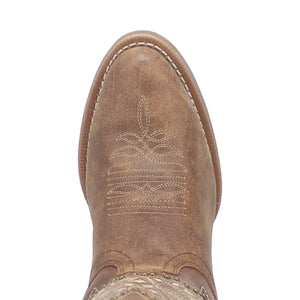 LAREDO Boots Laredo Women's Journee Brown Leather Cowgirl Boots 51191