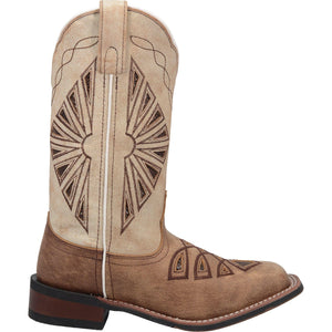 LAREDO Boots Laredo Women's Kite Days Brown Leather Cowgirl Boots 5821