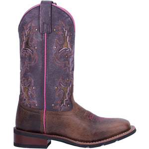 LAREDO Boots Laredo Women's Lola Tan Leather Cowgirl Boots 5657