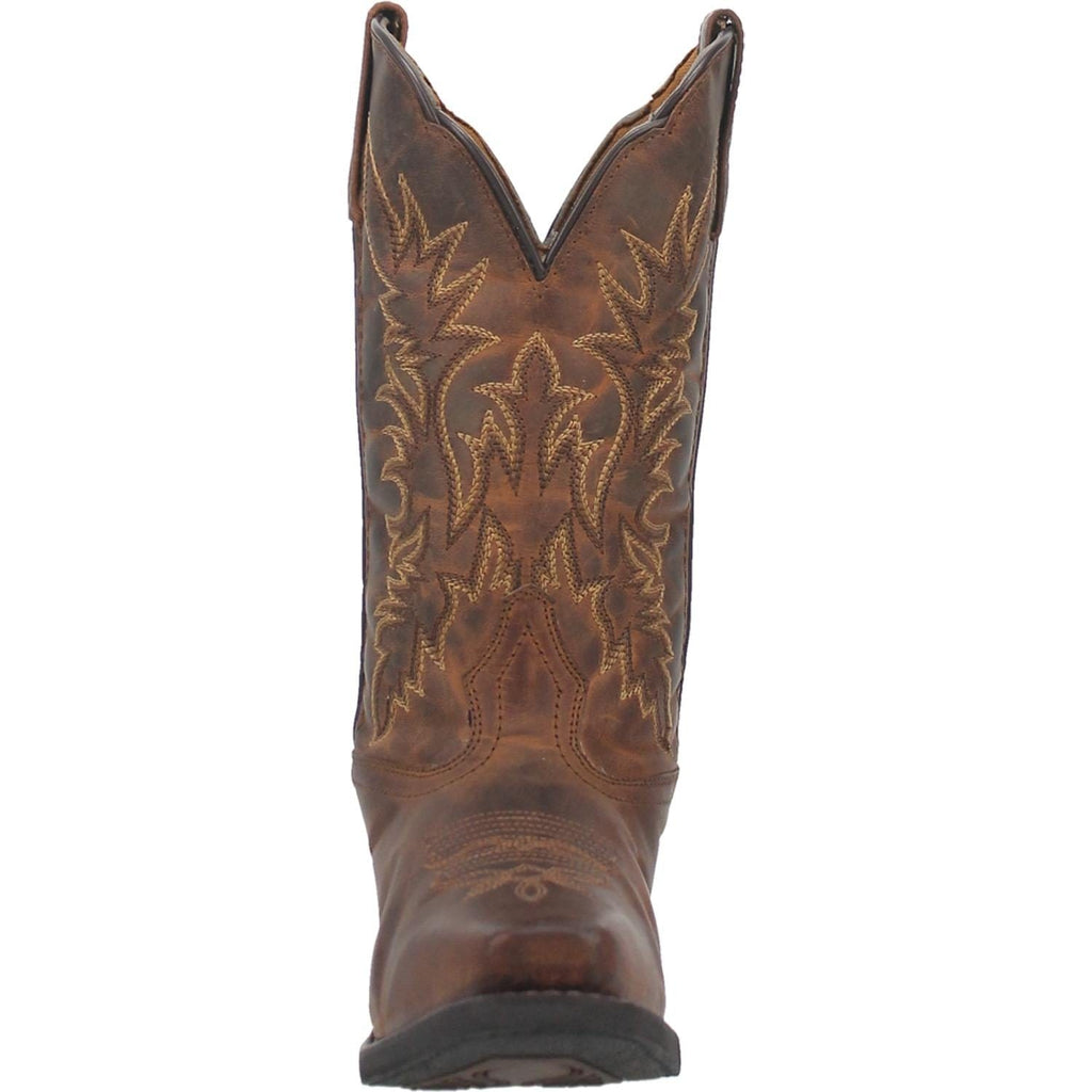 LAREDO Boots Laredo Women's Malinda Tan Leather Cowgirl Boots 51134