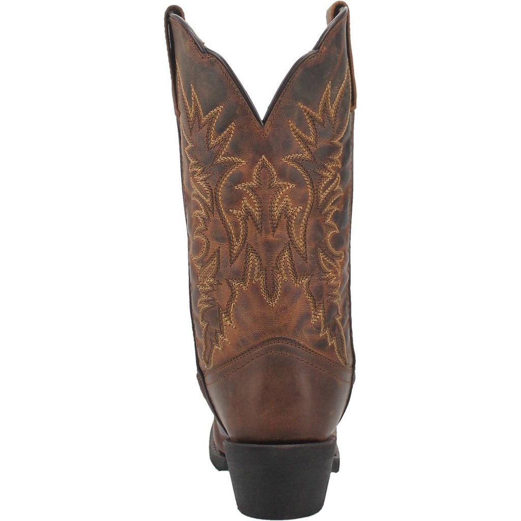 LAREDO Boots Laredo Women's Malinda Tan Leather Cowgirl Boots 51134