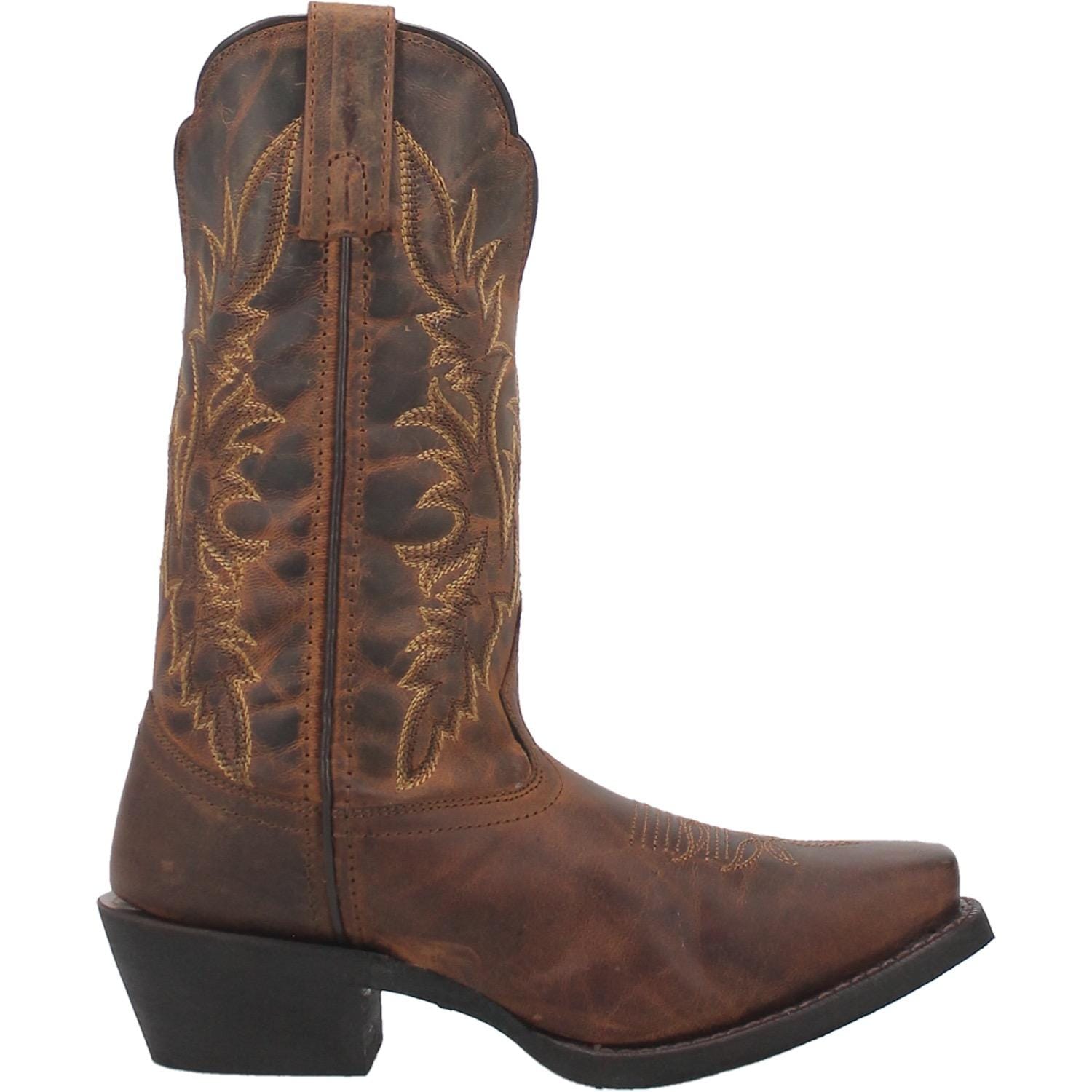 Laredo Women's Malinda Tan Leather Cowgirl Boots 51134