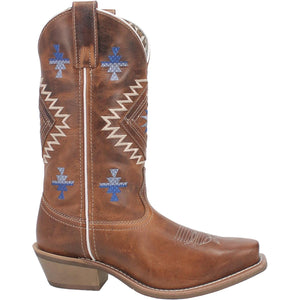 LAREDO Boots Laredo Women's Meera Tan Leather Cowgirl Boots 51182