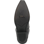 LAREDO Boots Laredo Women's Night Sky Black Leather Cowgirl Boots 52450