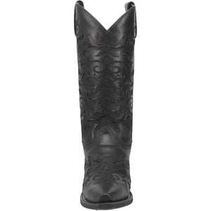 LAREDO Boots Laredo Women's Night Sky Black Leather Cowgirl Boots 52450