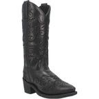 LAREDO Boots Laredo Women's Night Sky Black Leather Cowgirl Boots 52450