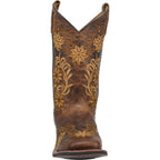 LAREDO Boots Laredo Women's Secret Garden Brown Leather Cowgirl Boots 5822