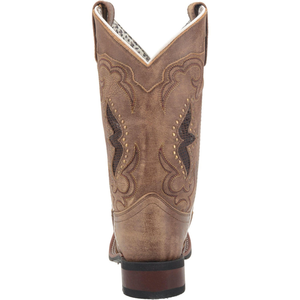 LAREDO Boots Laredo Women's Spellbound Tan Leather Cowgirl Boots 5661