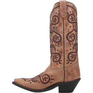 LAREDO Boots Laredo Women's Whirlaway Taupe Brown Western Boots 52422