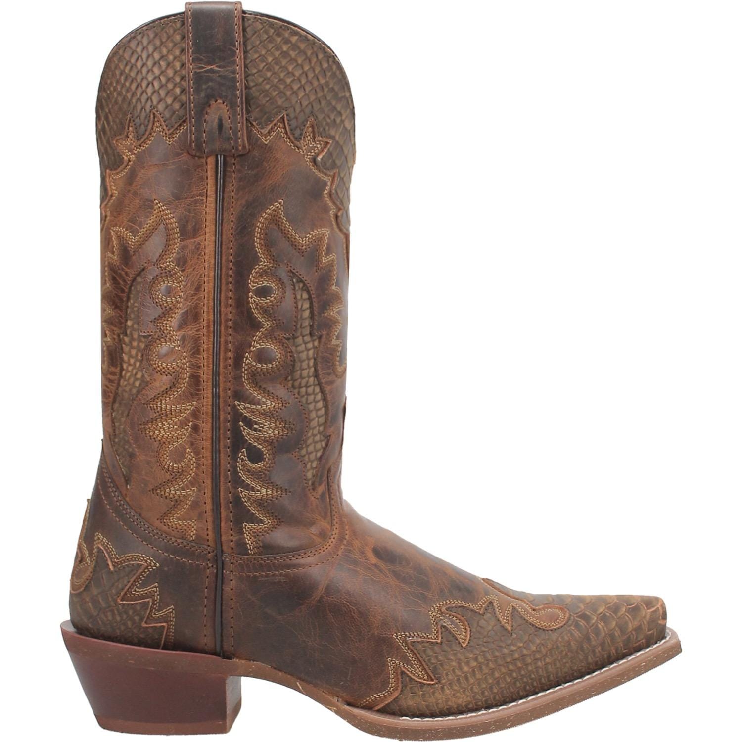 Laredo Men's Lexington Brown Leather Western Boots 68548