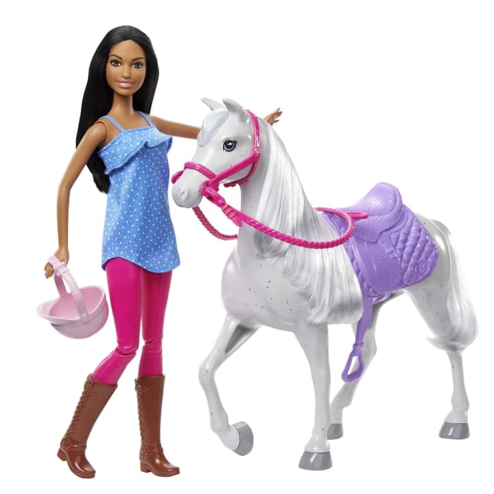 Legacy Toys Dolls & Dollhouses Barbie Doll and Horse - Brunette