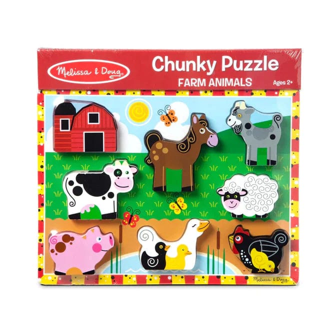 Legacy Toys Puzzles Chunky Puzzle - Farm Animals