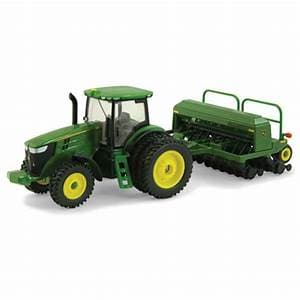 Legacy Toys Toys Big Farm 1:64 John Deere  7215R Tractor and Grain Drill
