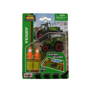 Legacy Toys Trains & Vehicles 1:64 3" Mini Work Machines Tractors Mini Farm Play Mat Set Assorted Styles