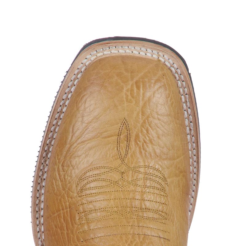 LUCCHESE BOOTS Boots Lucchese Men's Rudy Tan/Chocolate Horseman Barn Boots M4091.WF