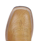 LUCCHESE BOOTS Boots Lucchese Men's Rudy Tan/Chocolate Horseman Barn Boots M4091.WF