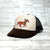 Lucky Chuck™ Hats Lucky Horse Brown Patch Hat