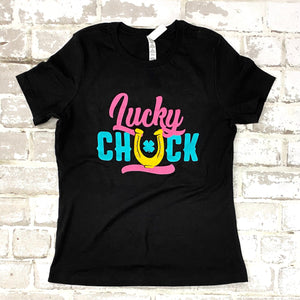 Lucky Chuck™ Shirts Lucky Chuck Logo Tee - Women's Relaxed Fit
