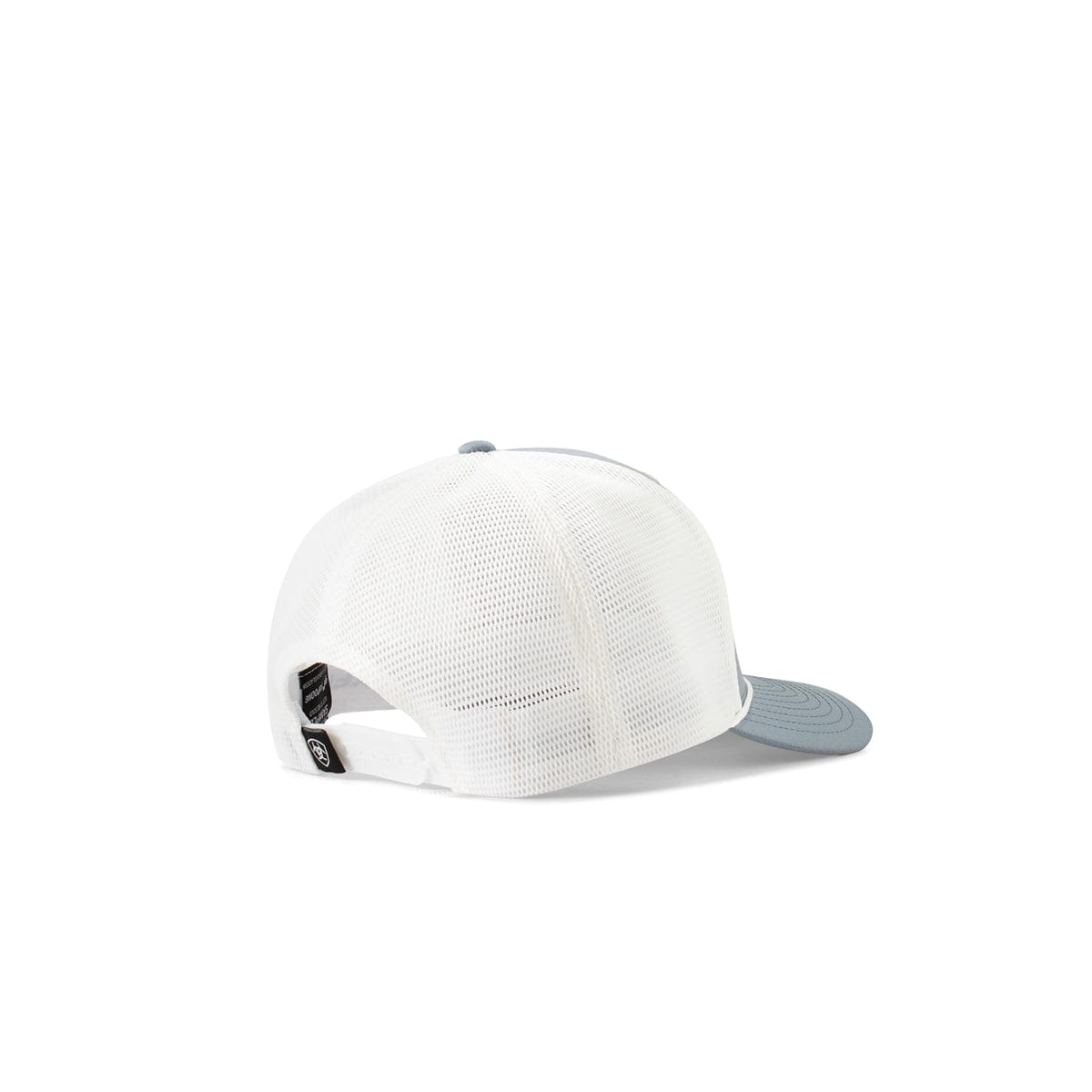 M&F WESTERN Hats Ariat Men's FlexFit Steel Blue & White Southwest Patch Snapback Ball Cap A300083427