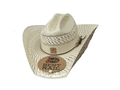 M&F WESTERN Hats Justin Men's Garrett TNIVY Straw Cowboy Hat JS2556GRET44