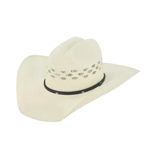 M&F WESTERN Hats Justin Men's Ivory Bent Rail Falcon Straw Cowboy Hat JS4256FLCN44