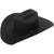 M&F WESTERN Hats M&F Western Men's Twister Santa Fe Black Wool Cowboy Hat T7525001