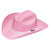 M&F Western Hats M&F Western Twister Infant Girls Pink Straw Western Hat T7102030