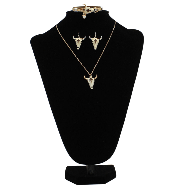 M&F WESTERN Jewelry M&F Western Women's Blazin Roxx 3 Piece Necklace Set 30370