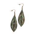 M&F WESTERN Jewelry M&F Western Women's Feather Drop Earrings 30836