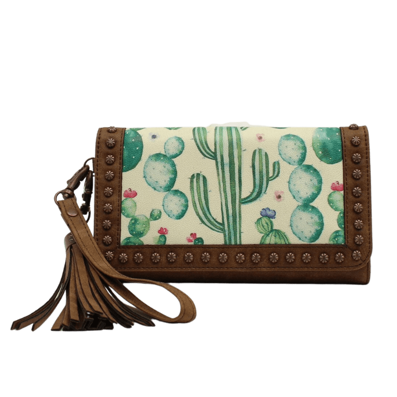 M&F WESTERN Wallet Angel Ranch Women's Western Cactus Wallet D330001602