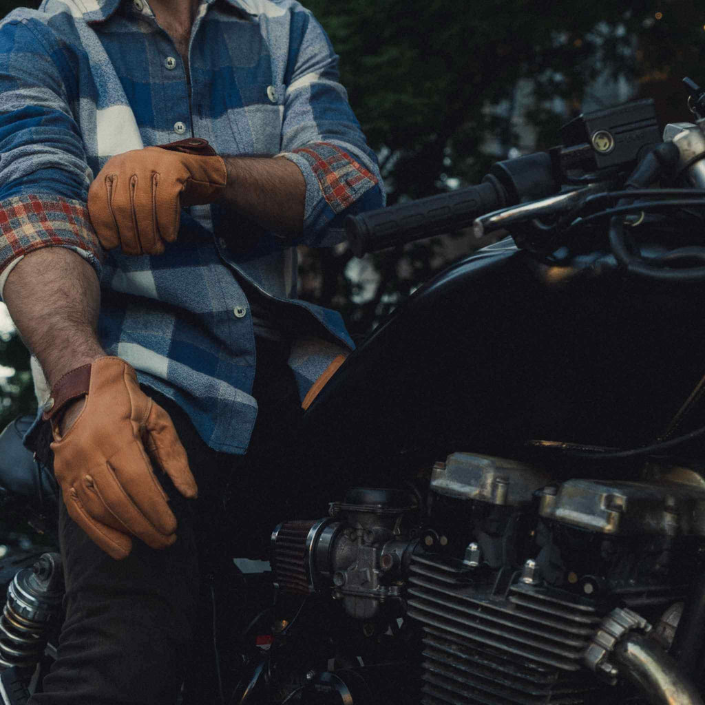 Maroon Bell Outdoor® Gloves Buffalo Leather Gloves