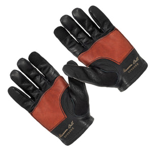 Maroon Bell Outdoor® Gloves X-Small LION GUARD LEATHER MOTORCYCLE GLOVES