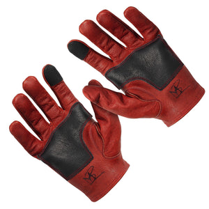 Maroon Bell Outdoor® Gloves X-Small The Buffalo Leather Gloves - Ranch Burgundy