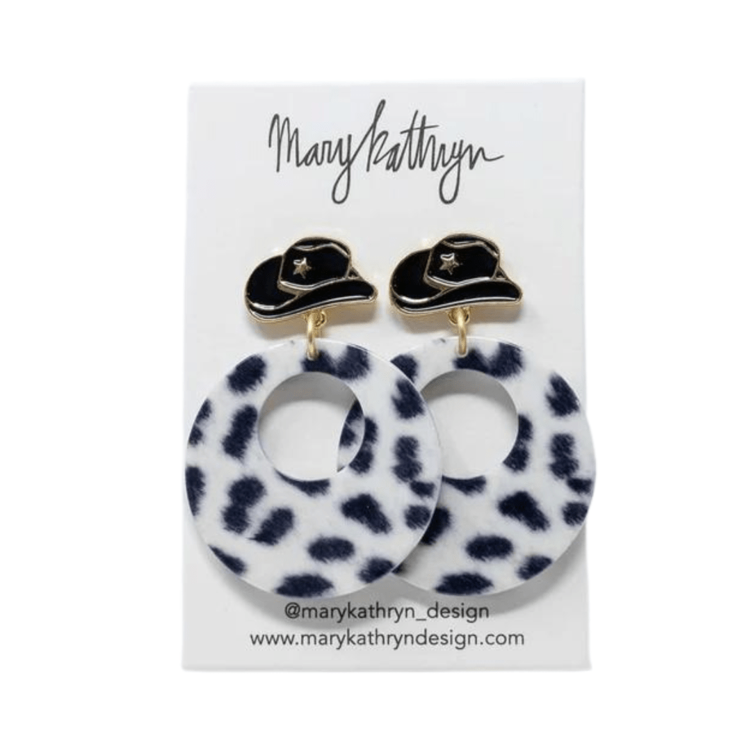 Mary Kathryn Design Jewelry Black Cowgirl Kisses