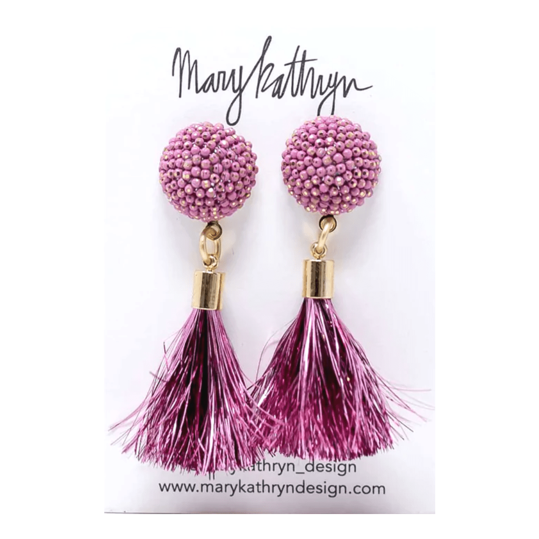 Mary Kathryn Design Jewelry Pink Party Girl Earrings