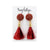 Mary Kathryn Design Jewelry Red Party Girl Earrings