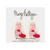 Mary Kathryn Design Jewelry Two Toned Pink Boot Studs
