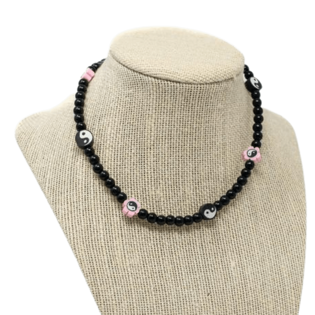 Mary Kathryn Design Necklace Avril Ying-Yang Choker