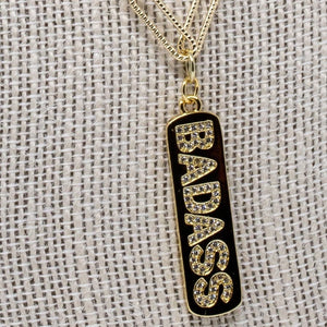 Mary Kathryn Design Necklace BADASS Chain
